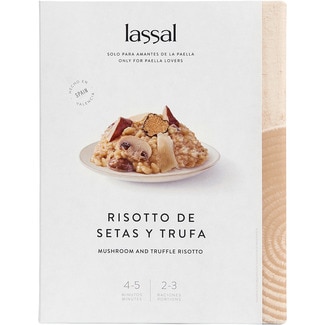 Risotto de setas y trufa 2-3 raciones envase 940 g - Lassal