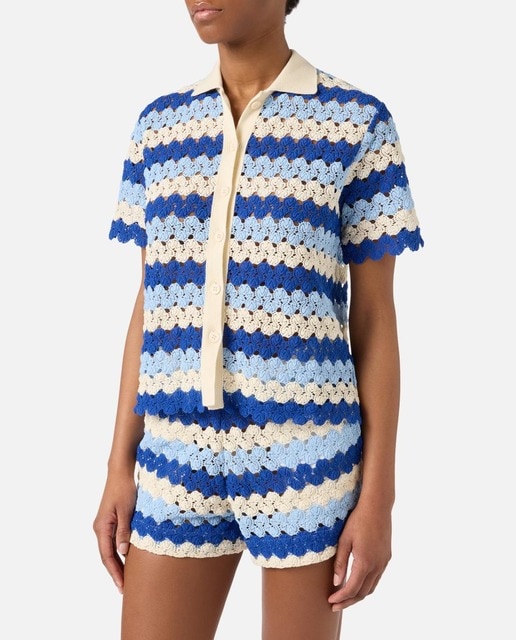MC2 Saint Barth - Camisa crochet.