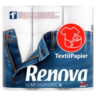 Renova Papel Higienico TextilPapier embalagem 9 unidades