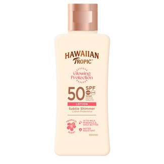 Hawaiian Tropic Loção Protectora Glowing SPF50 embalagem 75 ml