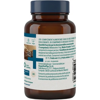 Sueño sabor mango bote 30 comprimidos sin gluten - Vive+