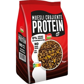 muesli crujiente protein sin azúcares añadidos