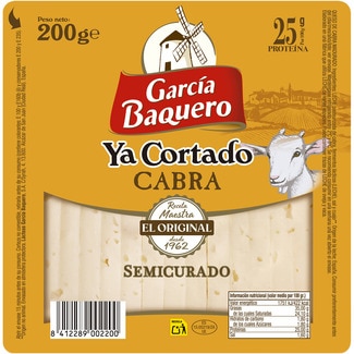 Queso de cabra cuñas ya cortado