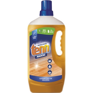 Limpiador con bioalcohol superficies Madera botella 1,3 l - Tenn