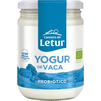 Yogur de vaca ecológico