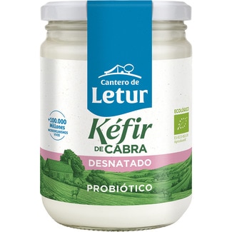 Kéfir de cabra natural desnatado ecológico tarro