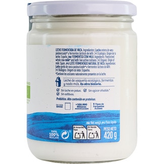 Kéfir de vaca natural ecológico tarro 420 g - El Cantero De Letur