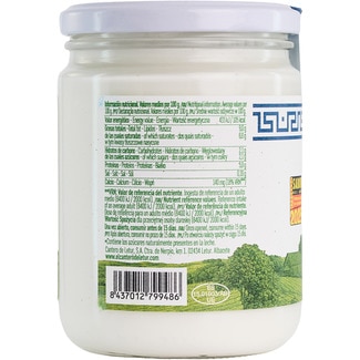 Yogur griego de cabra natural ecológico tarro 420 g - El Cantero De Letur