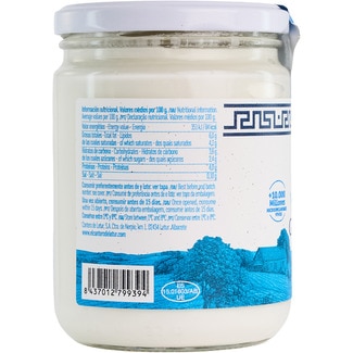 Yogur griego de vaca natural ecológico probiótico tarro 420 g - El Cantero De Letur