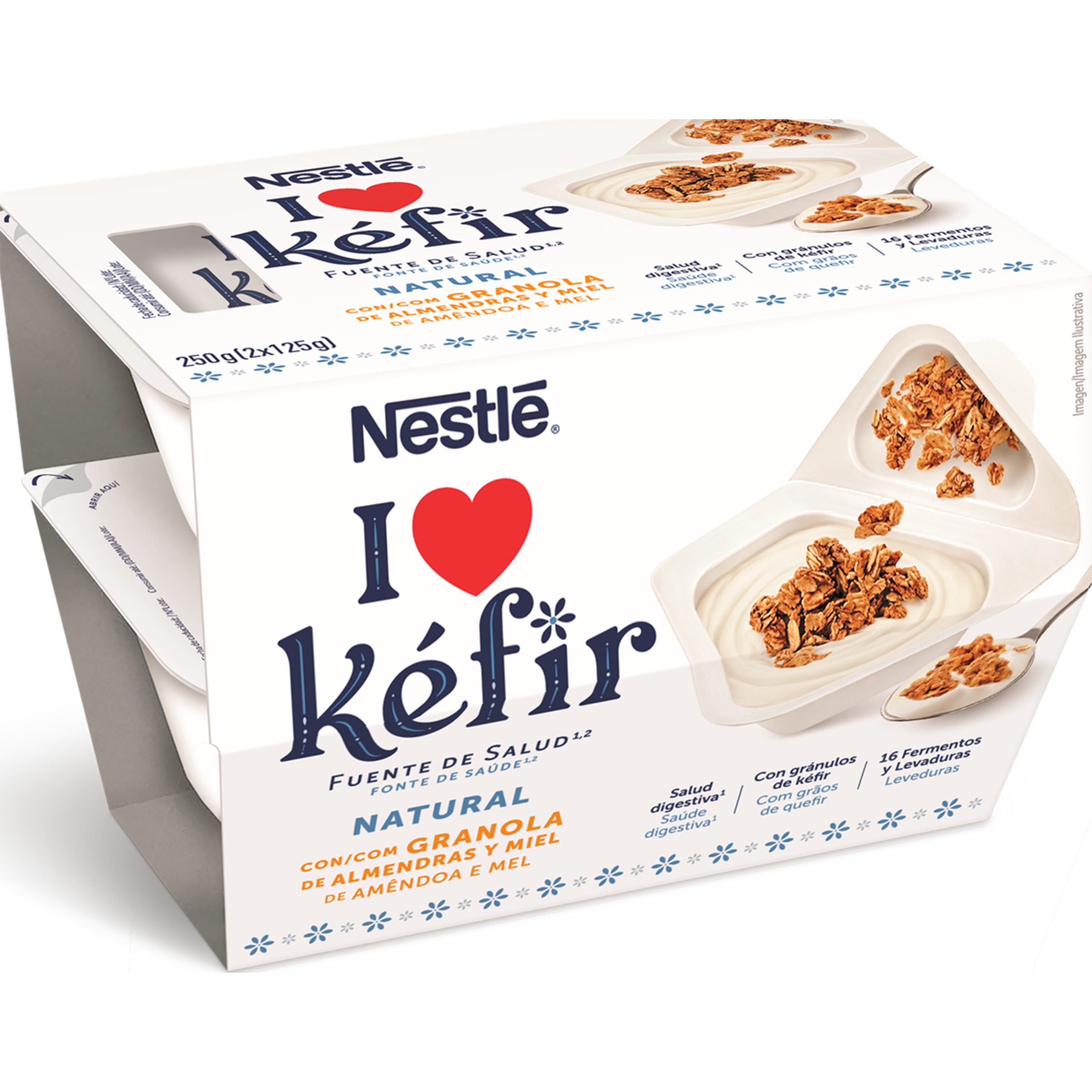 Kéfir Split Pot Pack 2 unidades embalagem | 125 g