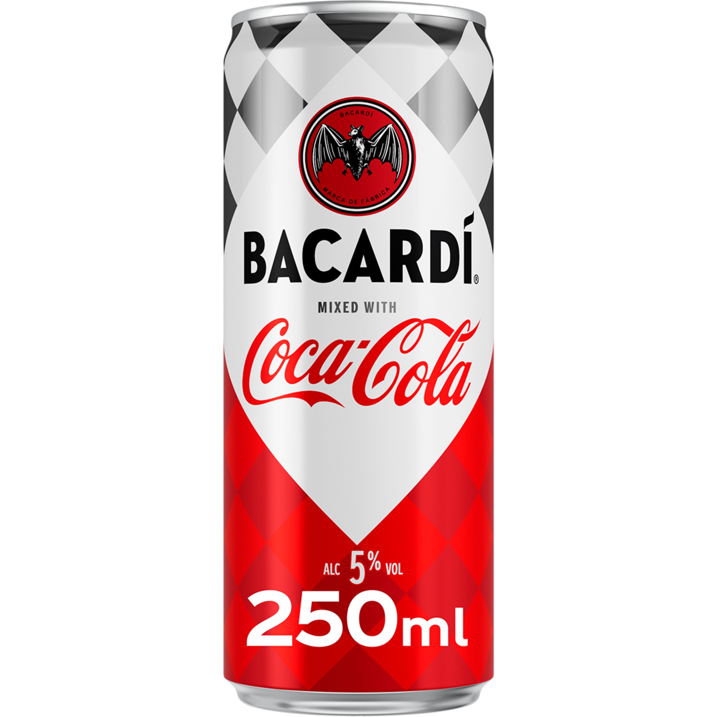 Rum com Coca-Cola lata | 25 cl