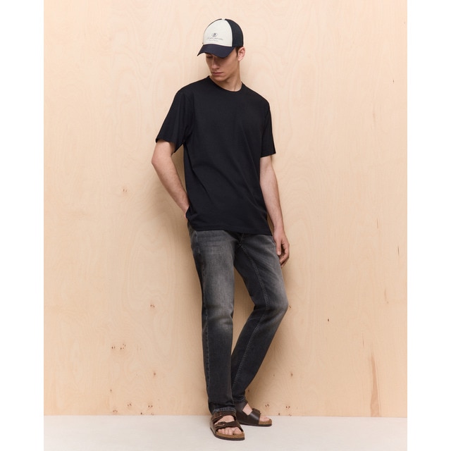 Easy Wear - Vaquero knit denim slim de hombre.