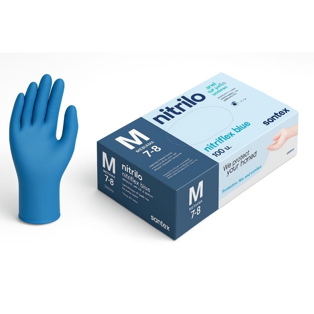 GUANTES NITRILO SANITARIO