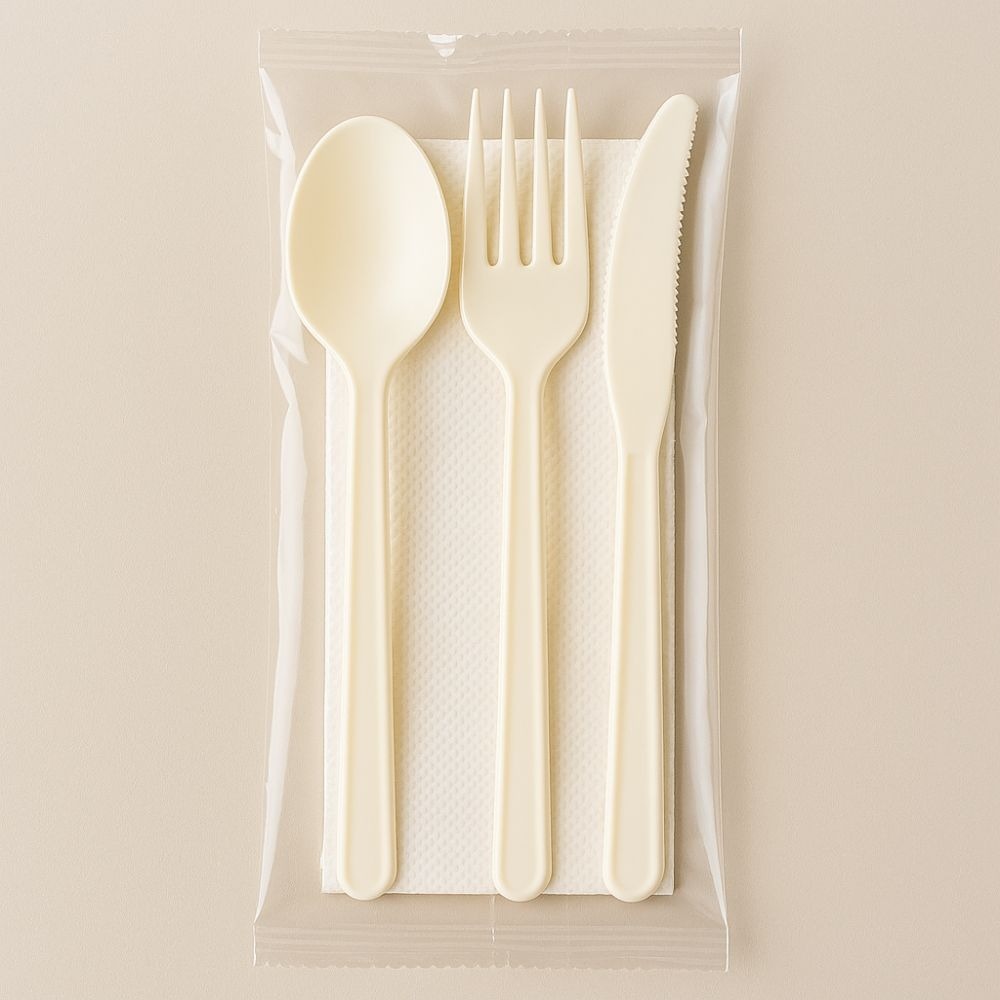 SET CUBIERTOS+SERVILLETA