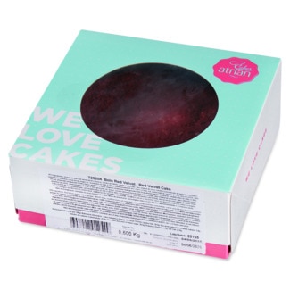 Bolo Red Velvet embalagem 600 g