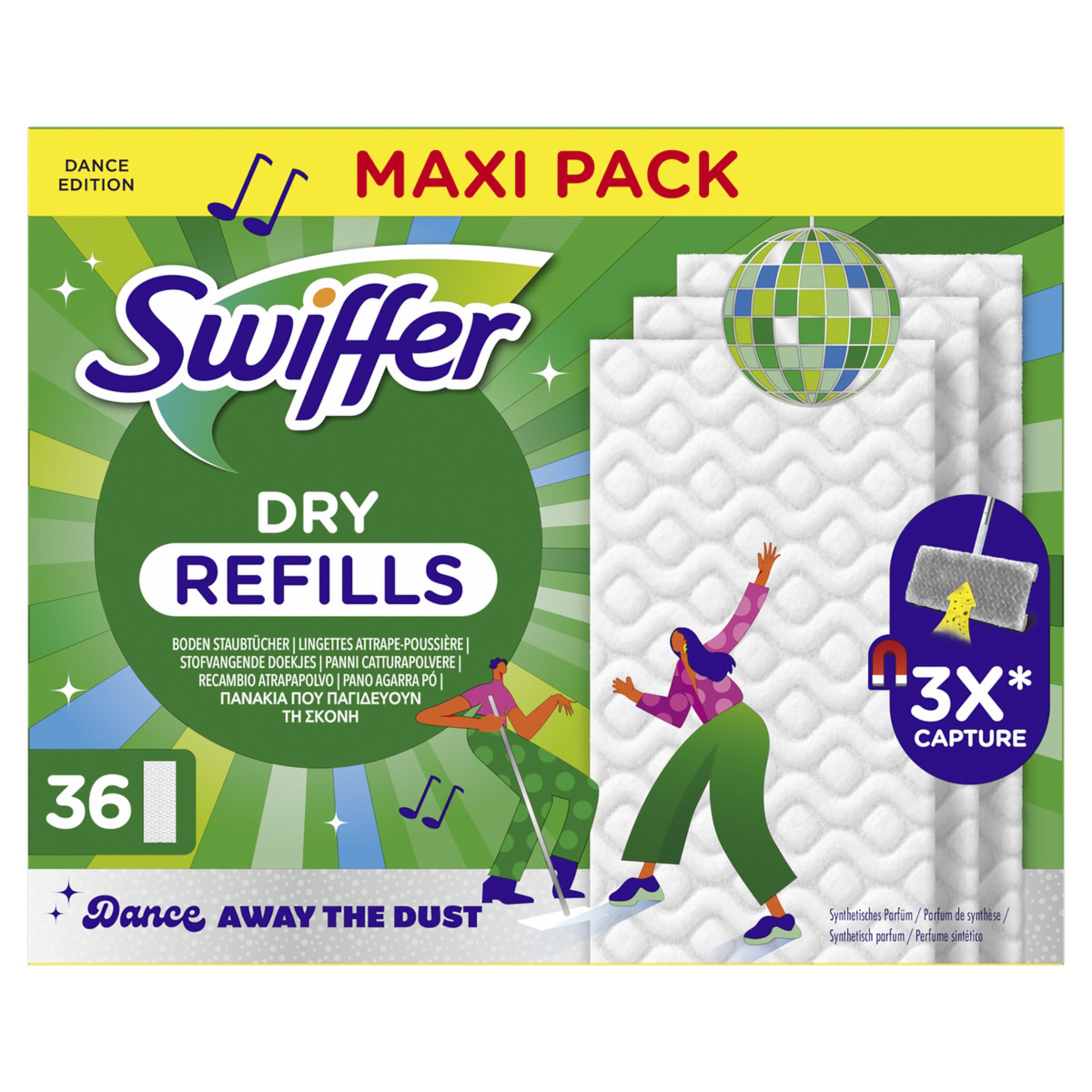 Swiffer Dry Recarga, 36 Unidades