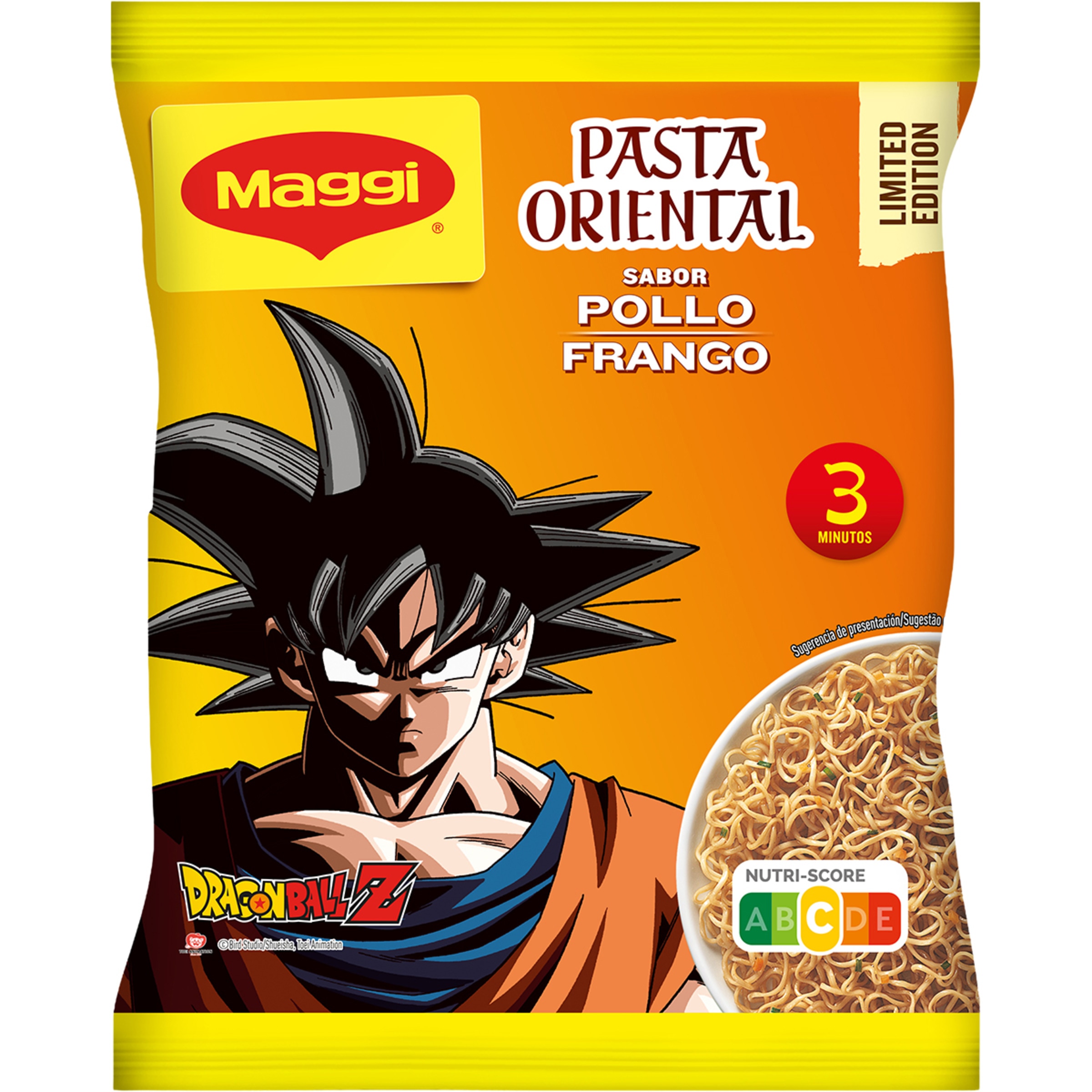 Pasta oriental Fusian noodles sabor pollo sobre 70 g - Maggi