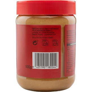 Crema de cacahuete original tarro 500 g - Capitan Mani