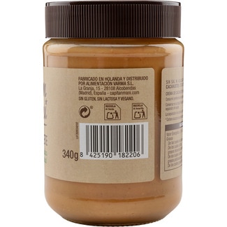Crema de cacahuetes 100% tarro 340 g - Capitan Mani
