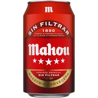 cerveza rubia especial Sin Filtrar