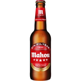 cerveza rubia especial sin filtrar