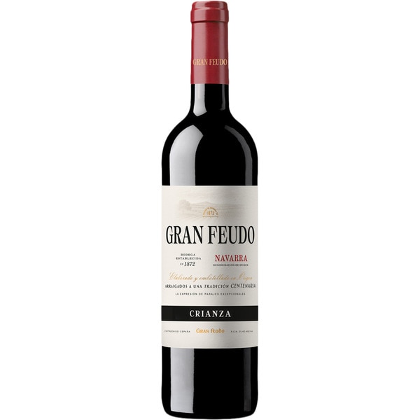 vino tinto crianza DO Navarra botella 75 cl - Gran Feudo
