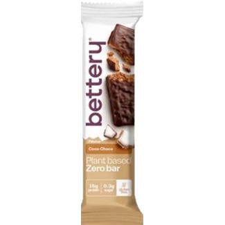 Bettery Barra Zero Coco e Chocolate embalagem 55 g