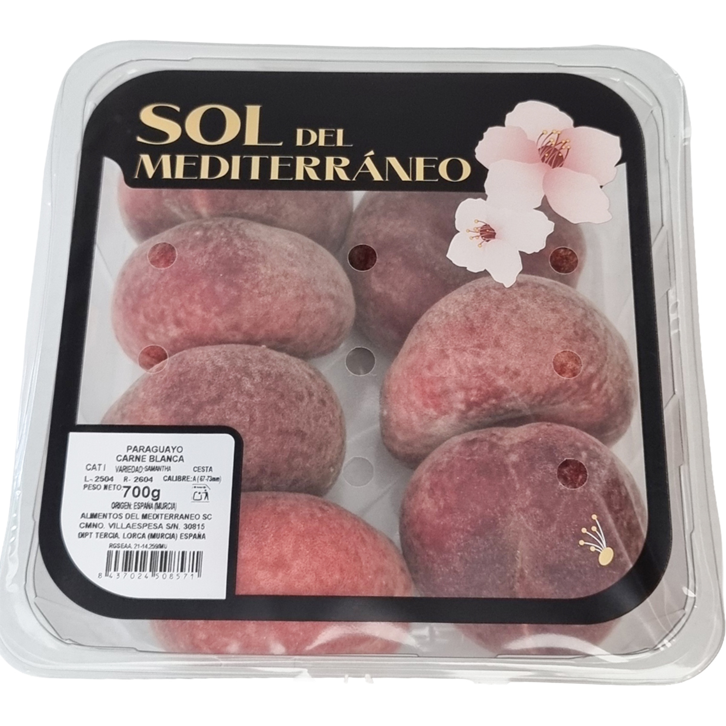 Paraguayo tarrina 700 g