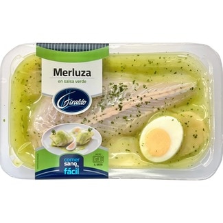 Merluza en salsa verde envase 300 g - Giraldo