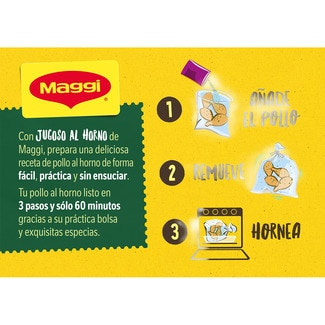 Jugoso al horno hierbas provenzales sobre 34 g sin aceite de palma - Maggi