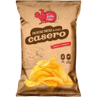 Patatas fritas al estilo casero sin gluten EL GALLO ROJO