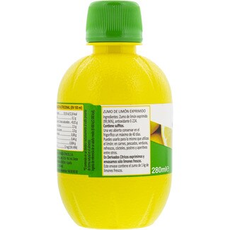Limón exprimido botella 280 ml - Solimon