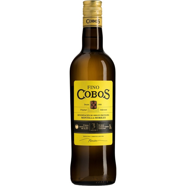 vino fino DO Montilla Moriles botella 75 cl - Cobos