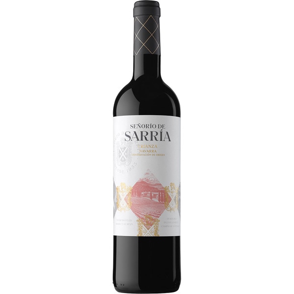 vino tinto crianza DO Navarra botella 75 cl - Señorio De Sarria