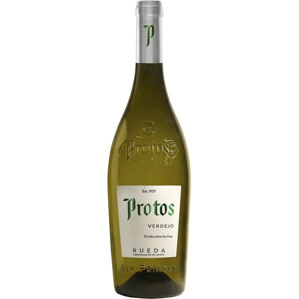 vino blanco verdejo criado sobre lías DO Rueda botella 75 cl - Protos