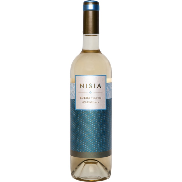 vino blanco verdejo DO Rueda botella 75 cl - Nisia