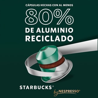 Café con caramelo intensidad 5 estuche 10 cápsulas compatibles con máquinas Nespresso - Starbucks