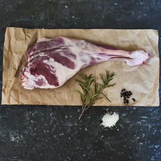 Pierna de cordero lechal peso aproximado pieza 600 g