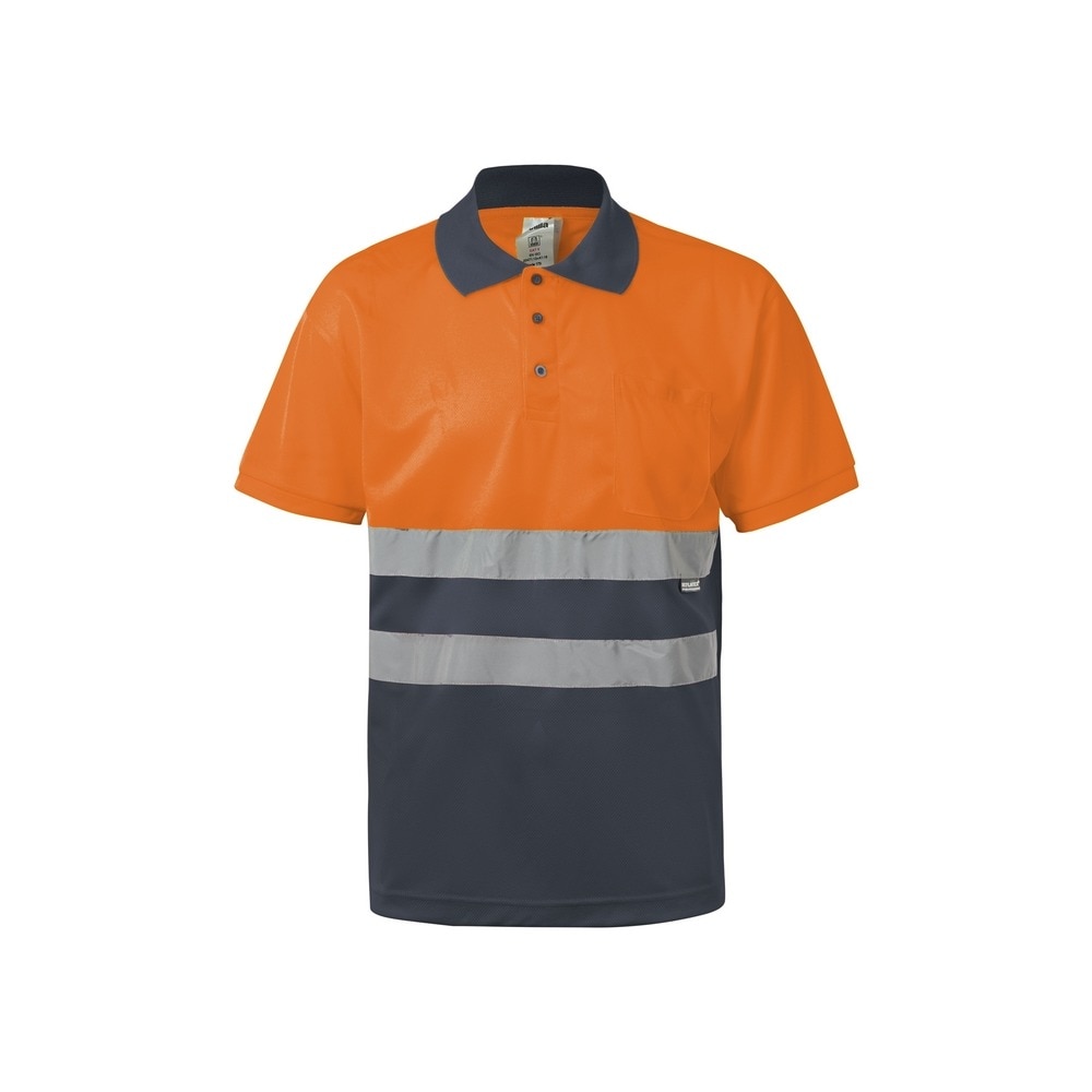 POLO BICOLOR MANGA CORTA