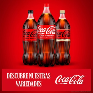 Refresco de cola original pack 2 botellas 1,25 l - Coca-cola