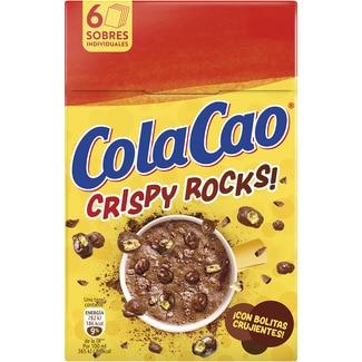 Crispy rocks cacao soluble con bolitas crujientes COLACAO