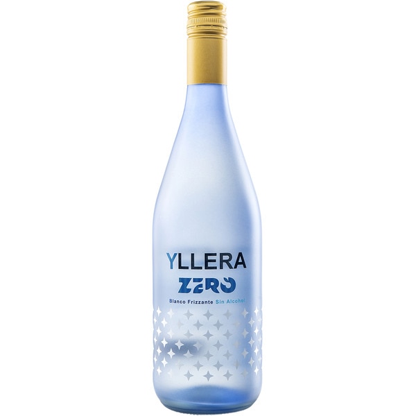 vino blanco espumoso Frizzante sin alcohol botella 75 cl - Yllera