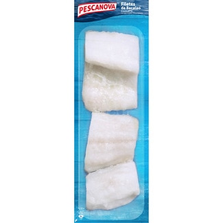 PESCANOVA filetes de bacalao estuche 400 g neto escurrido