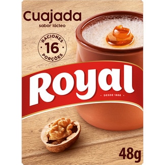 Cuajada azucarada para preparar 16 raciones estuche 48 g - Royal