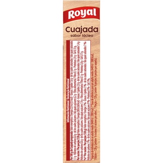 Cuajada azucarada para preparar 16 raciones estuche 48 g - Royal
