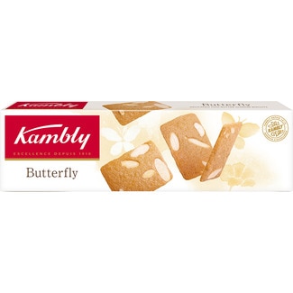 Butterfly galletas de mantequilla estuche 100 g - Kambly