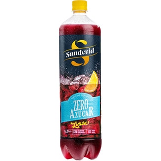 Tinto de verano limón Zero azúcar botella 1,5 l - Sandevid