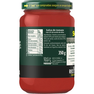 Salsa de tomate receta artesana sin gluten frasco 350 g - Solis