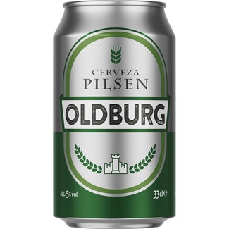 Cerveza rubia tipo Pilsen lata 33 cl - Oldburg