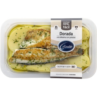 Dorada a la bilbaína con patatas envase 280 g - Giraldo